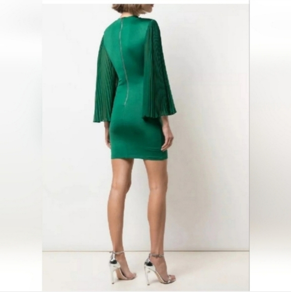 Alice + Olivia Zaya Pleated Stretch Mini  DRESS SIZE 6 NWT $395 - Picture 9 of 16